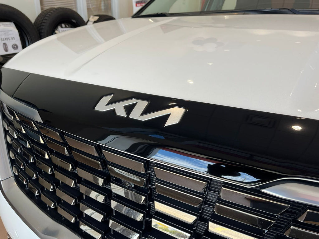 Hood Protector w/ Logo for 2022-2026 Kia Carnival (Cut-Out) — 3