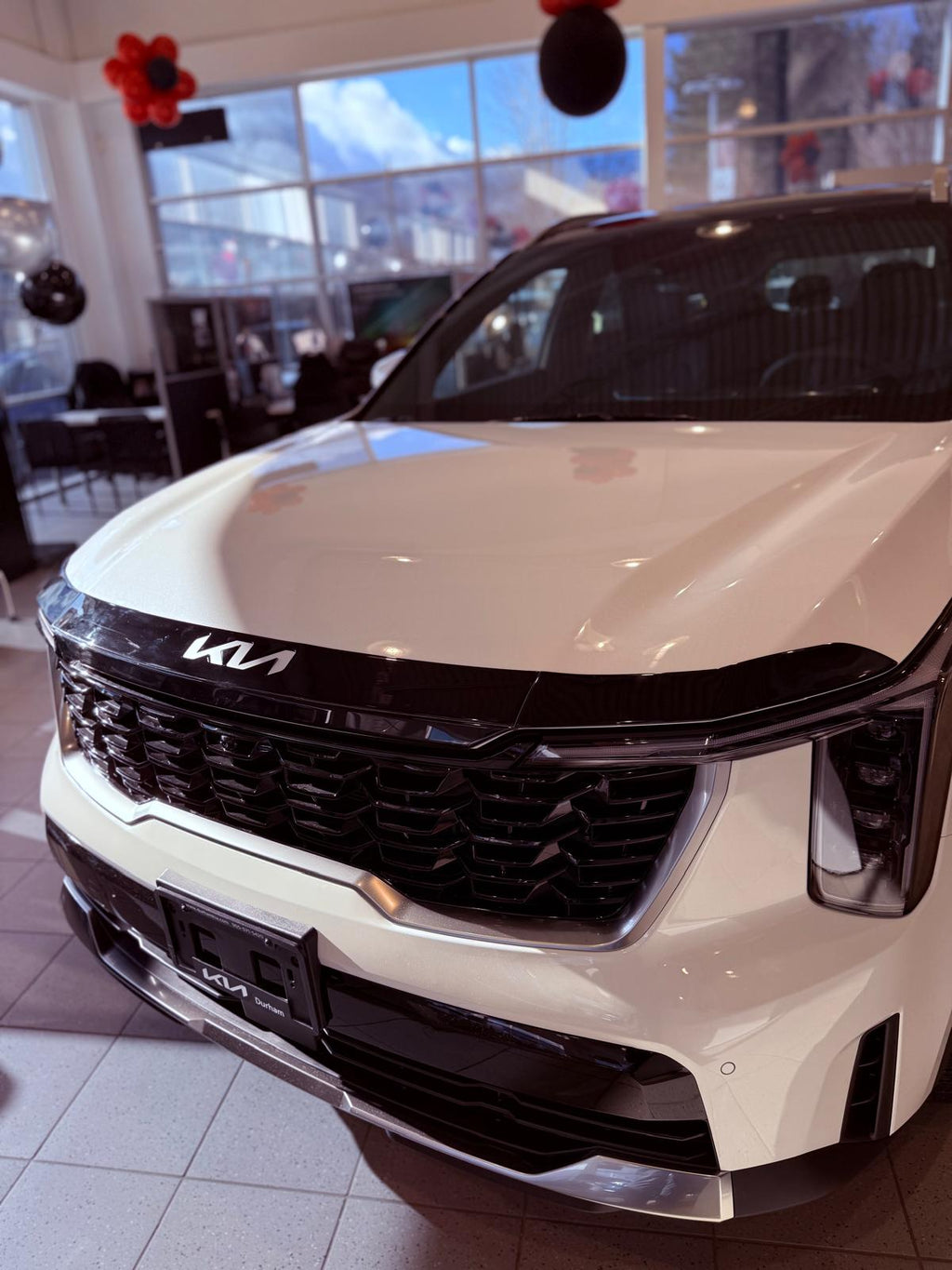 Hood Protector for 2024-2026 Kia Sorento (Cut-Out) — 3