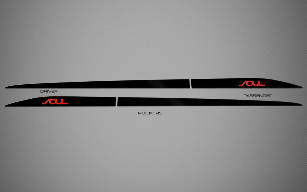 Rocker Trims for 2020-2025 Kia Soul — 4