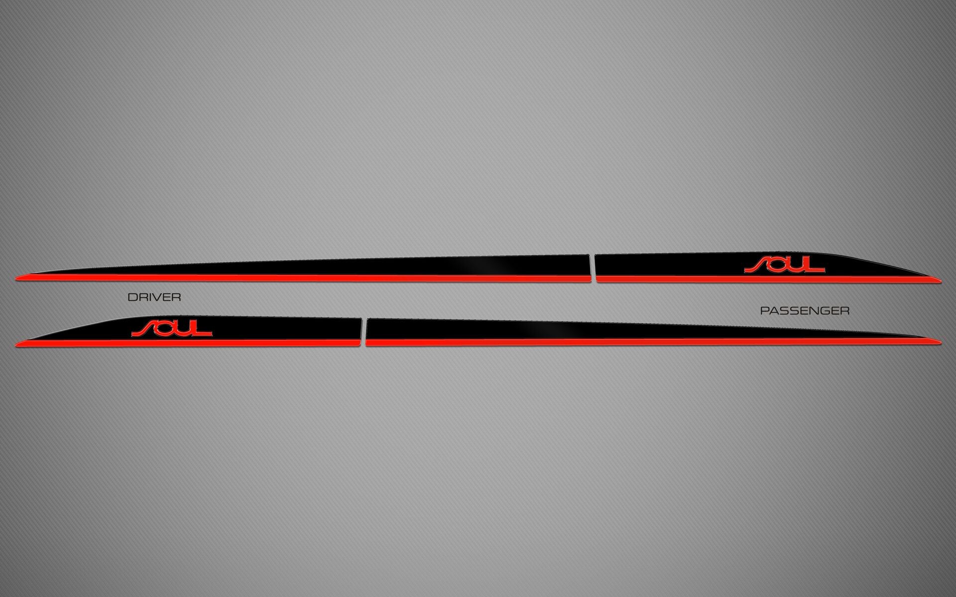 Rocker Trims (2Tone) for 2020-2025 Kia Soul — 4