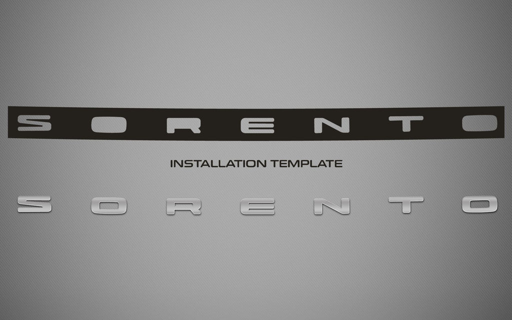 Tailgate Logo for 2021-2022 Kia Sorento — 2