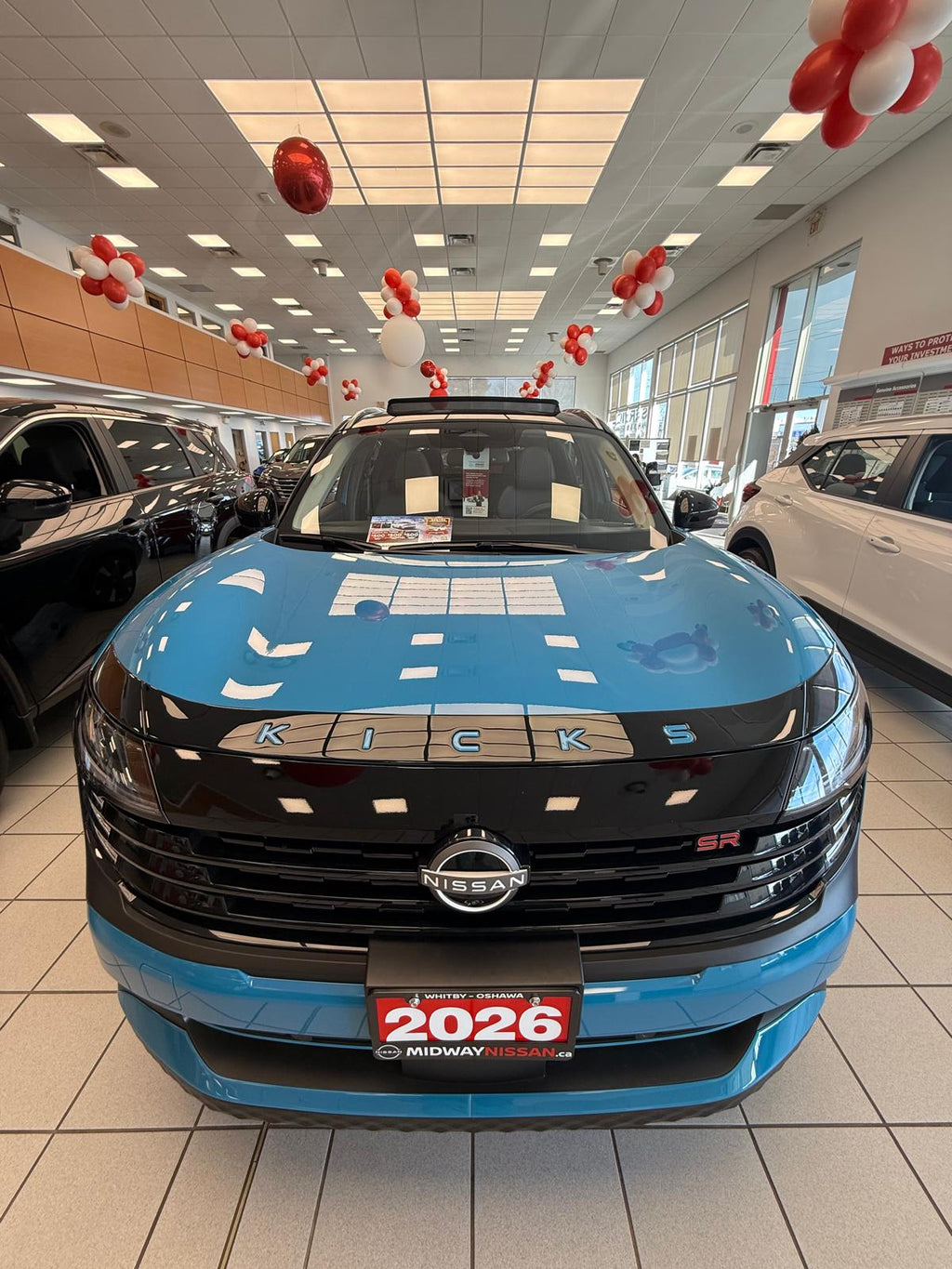 Hood Protector w/ Logo for 2025-2026 Nissan Kicks — 3