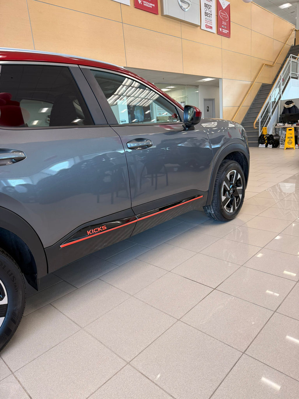 Rocker Trims (2Tone) for 2025-2026 Nissan Kicks — 9