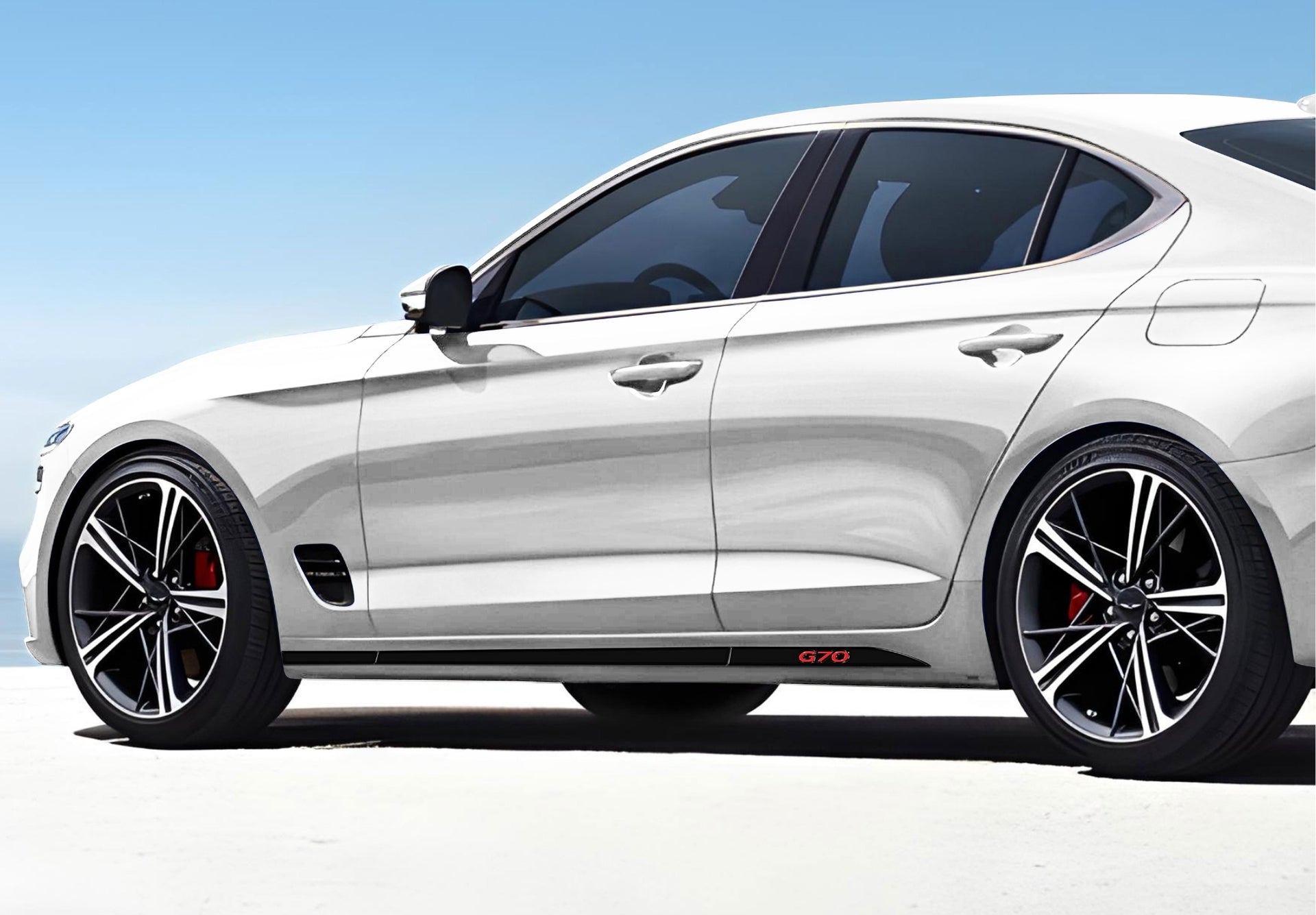 Rocker Trims for 2019-2026 Genesis G70 — 2