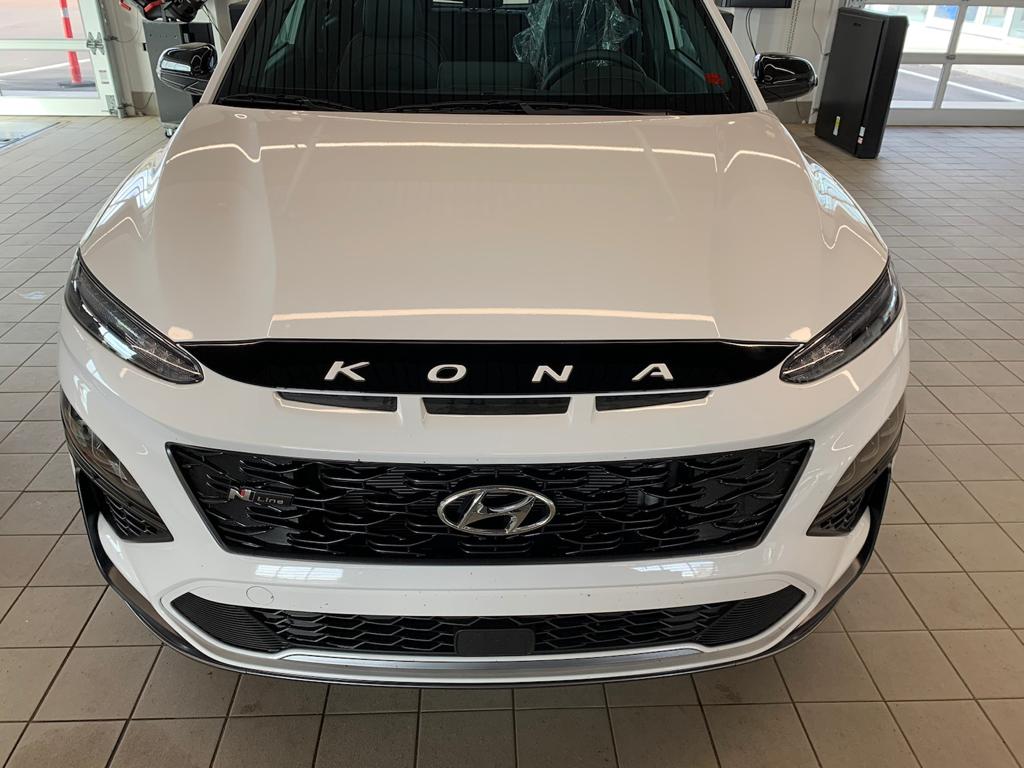 Hood Protector w/ Logo for 2022-2023 Hyundai Kona N N-Line — 5