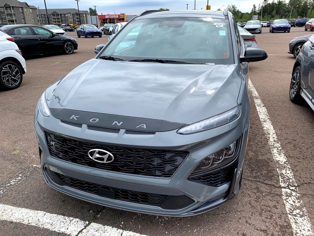 Hood Protector w/ Logo for 2022-2023 Hyundai Kona N N-Line — 4