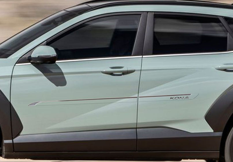 Venom B Body Side Moldings for 2024-2026 Hyundai Kona — 3