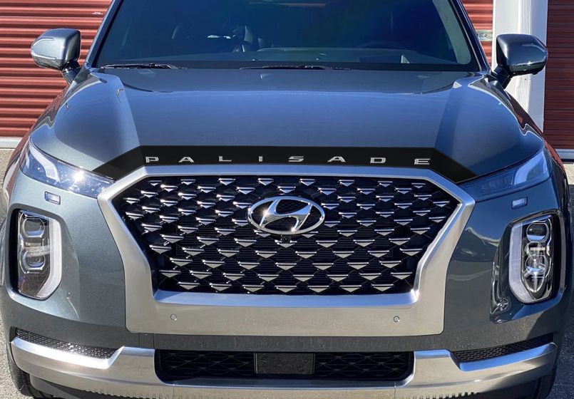 Hood Protector w/ Logo for 2020-2025 Hyundai Palisade — 3