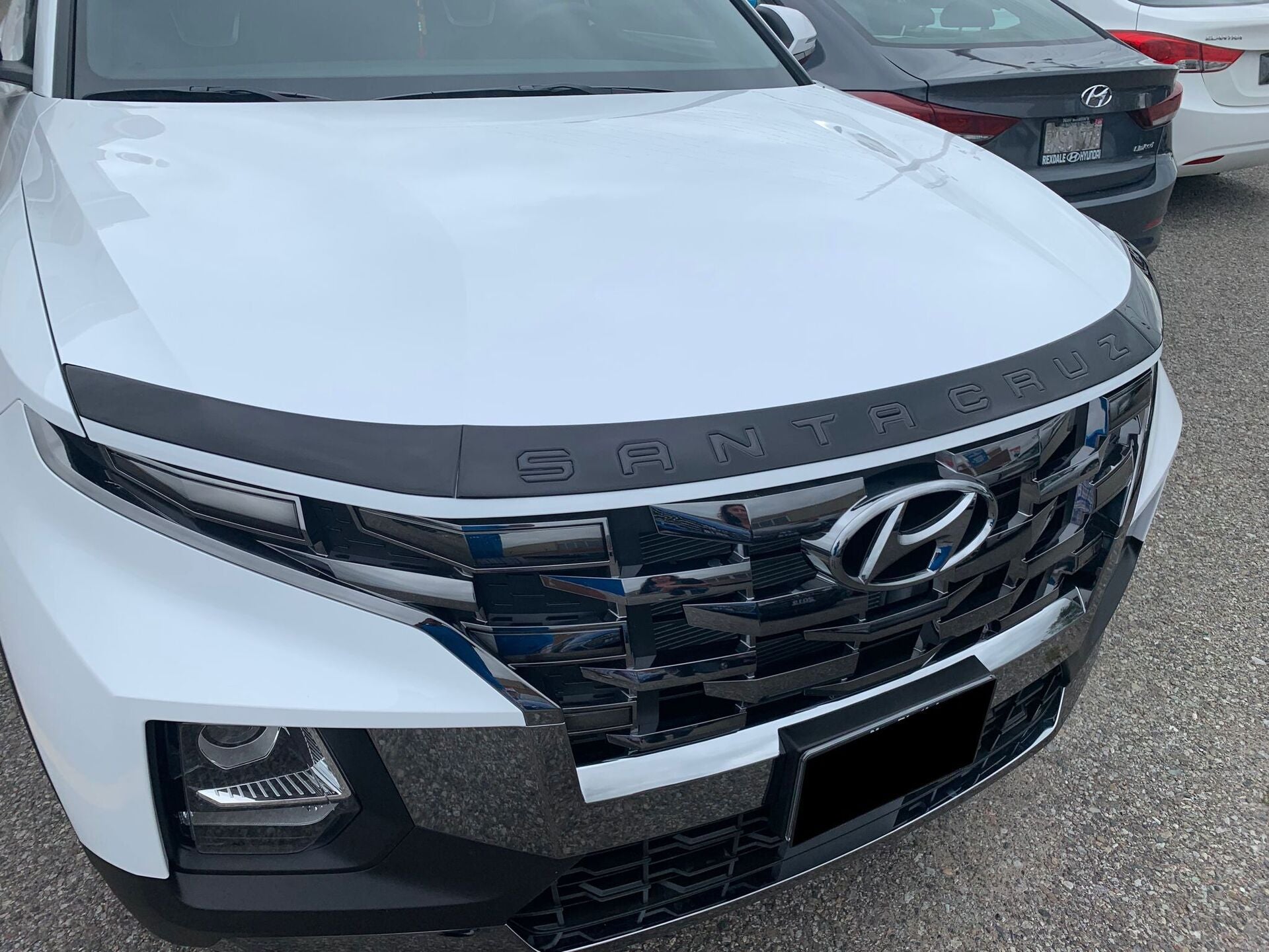 Hood Protector w/ Logo for 2022-2026 Hyundai Santa Cruz — 8
