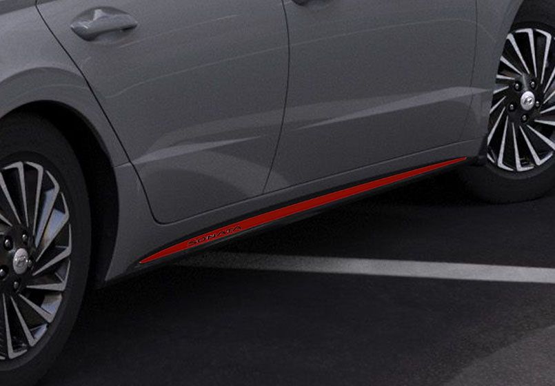 Rocker Trims for 2020-2023 Hyundai Sonata — 5