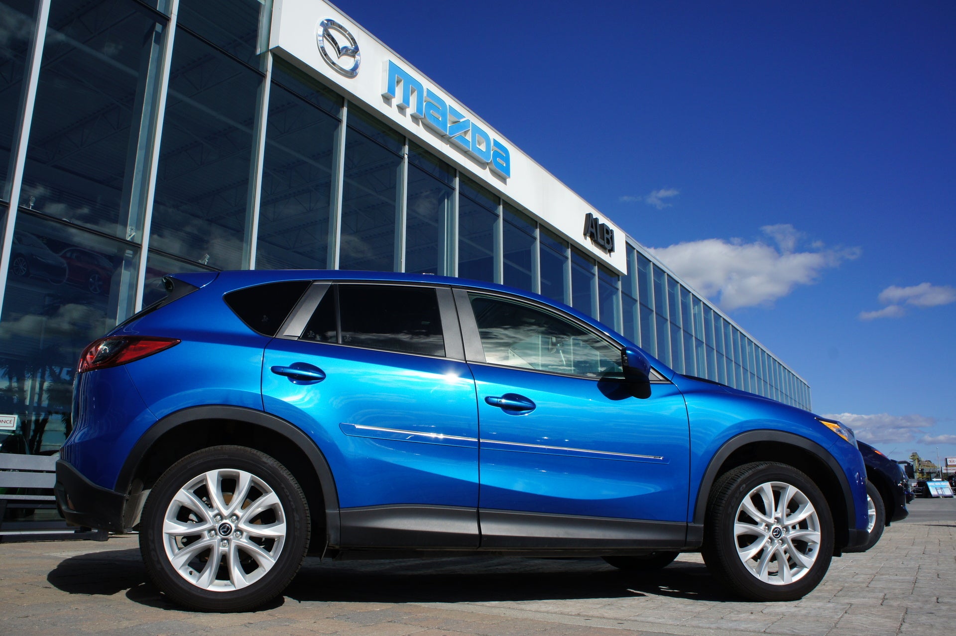 Azure C Body Side Moldings for 2013-2016 Mazda CX-5 — 3