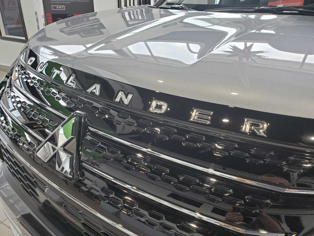 Hood Protector w/ Logo for 2022-2026 Mitsubishi Outlander — 2