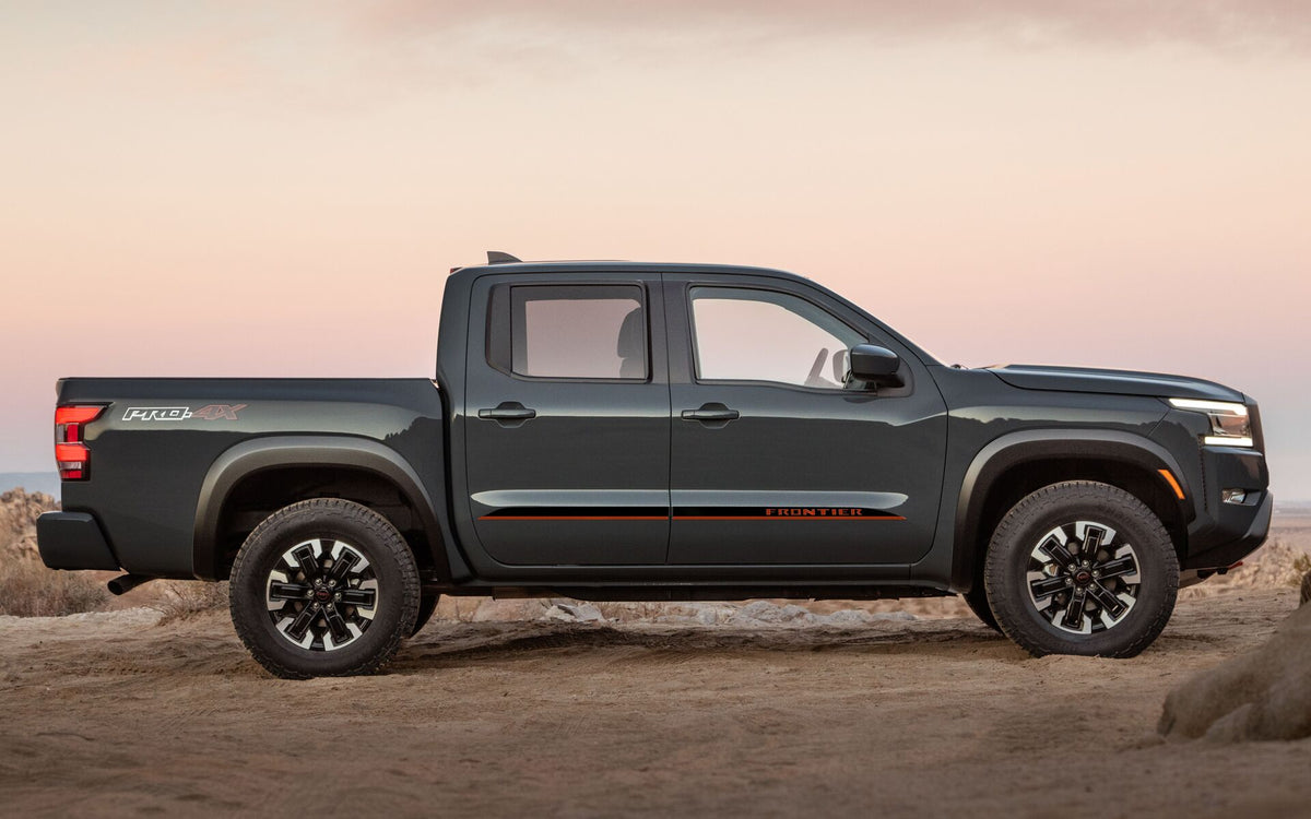2-Tone Groove Trims for 2022-2026 Nissan Frontier (Crew Cab) — 3