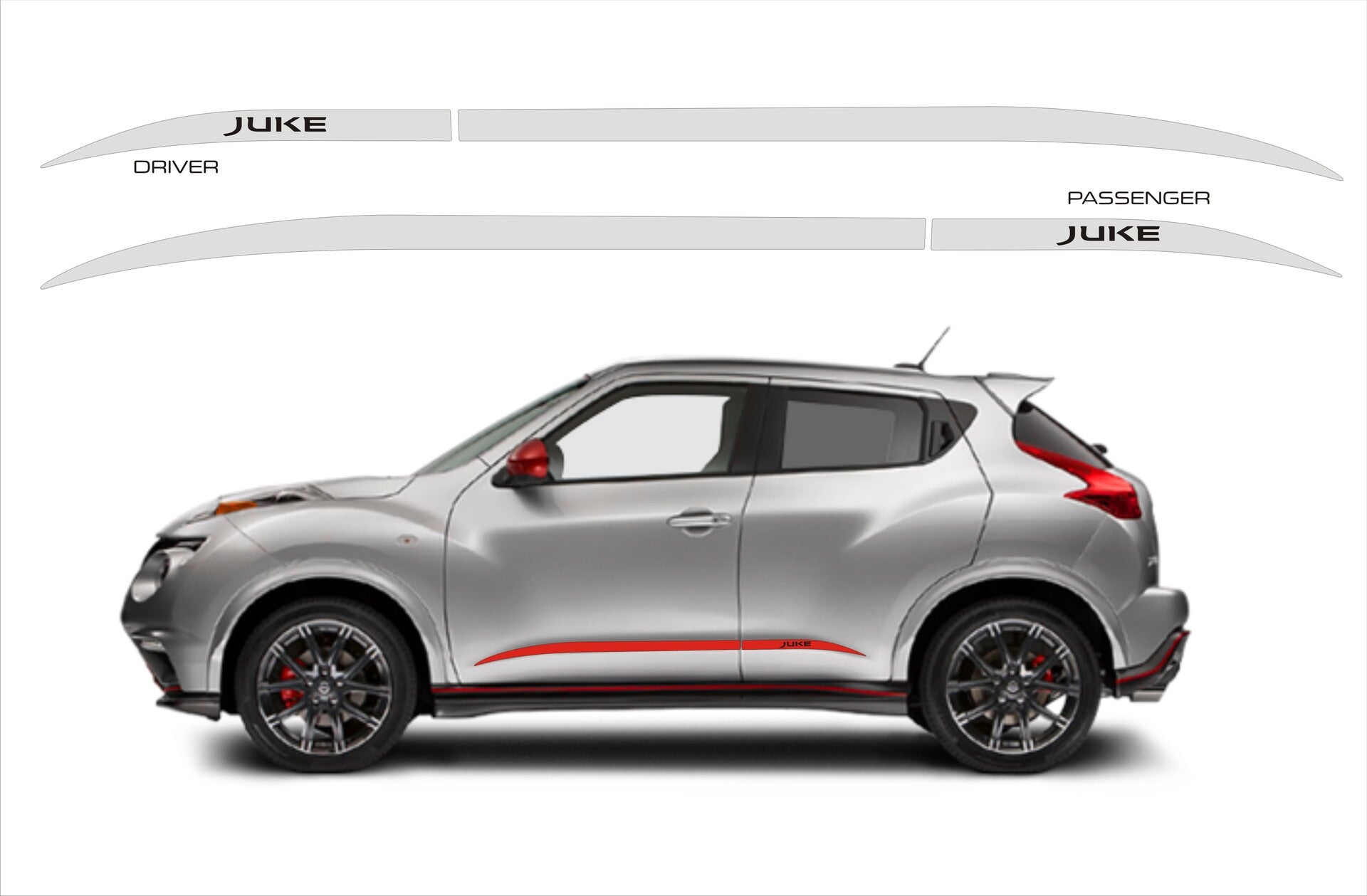 Groove Trims for 2011-2018 Nissan Juke (Hatchback) — 2