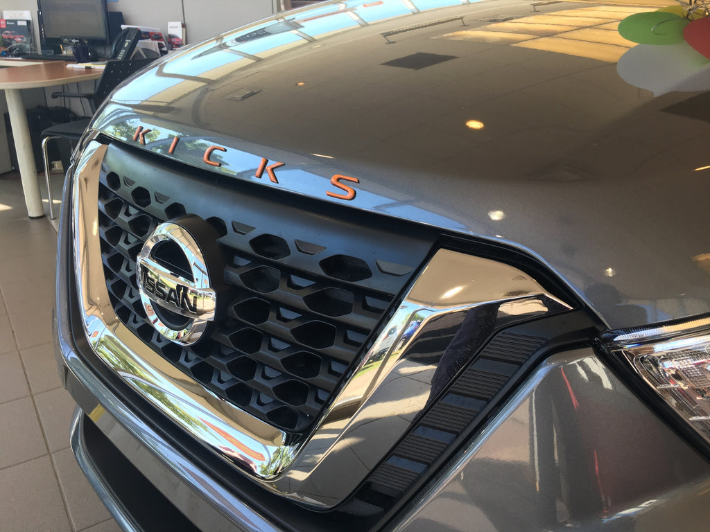Hood Logo for 2018-2020 Nissan Kicks — 4