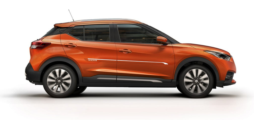 Venom B Body Side Moldings for 2018-2024 Nissan Kicks — 2