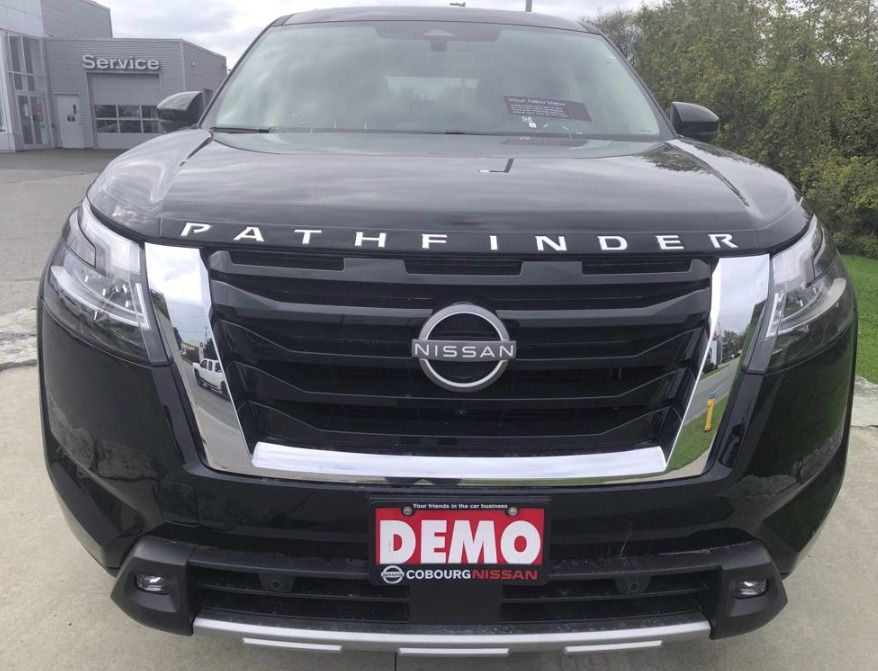 Hood Protector w/ Logo for 2017-2021 Nissan Pathfinder — 2