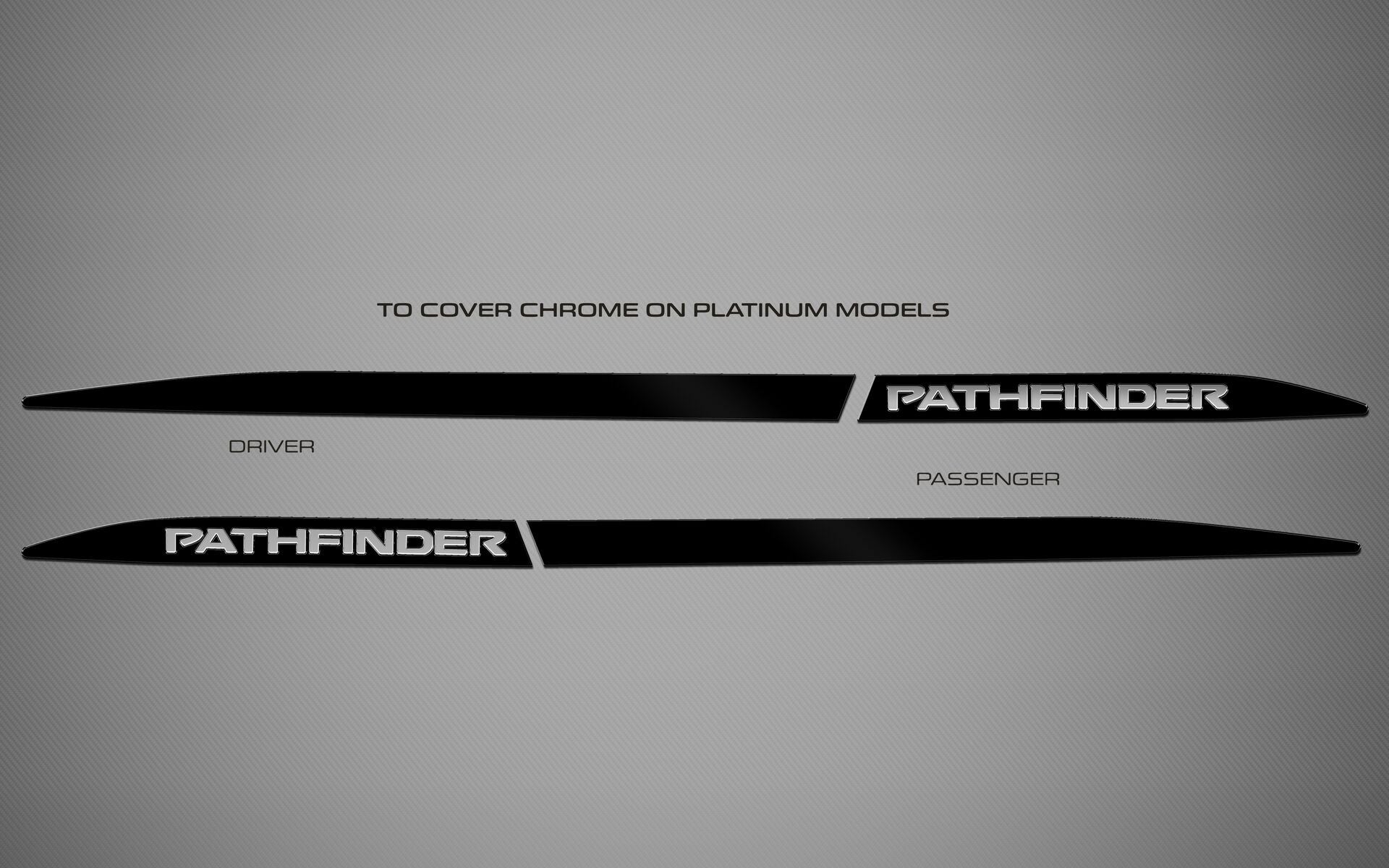 Rocker Trims for 2022-2026 Nissan Pathfinder — 4