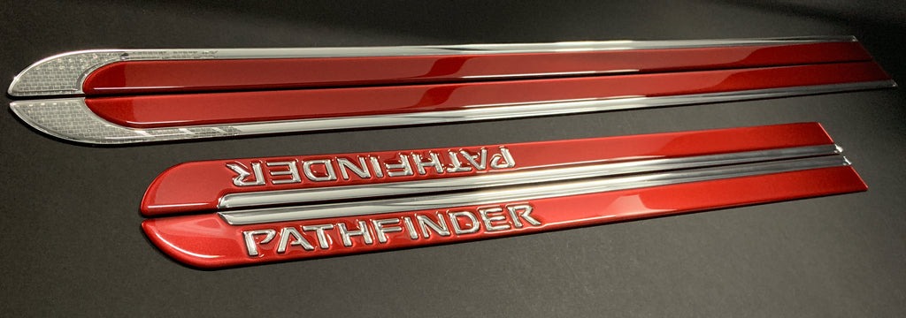 Venom B Body Side Moldings for 2013-2021 Nissan Pathfinder — 2