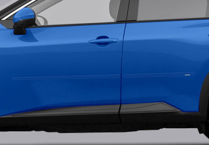 Chrome XS Body Side Moldings for 2021-2026 Nissan Rogue — 3
