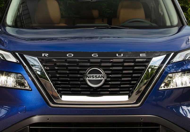 Hood Protector w/ Logo for 2021-2026 Nissan Rogue — 2