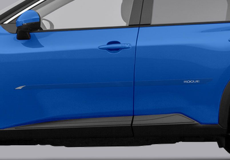 Venom S Body Side Moldings for 2021-2026 Nissan Rogue — 2