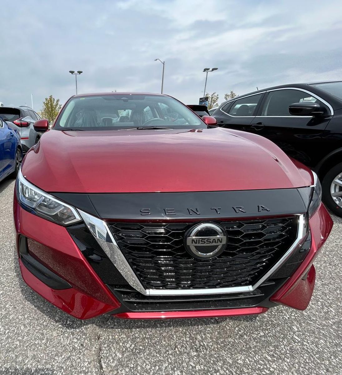 Hood Protector w/ Logo for 2020-2023 Nissan Sentra — 3