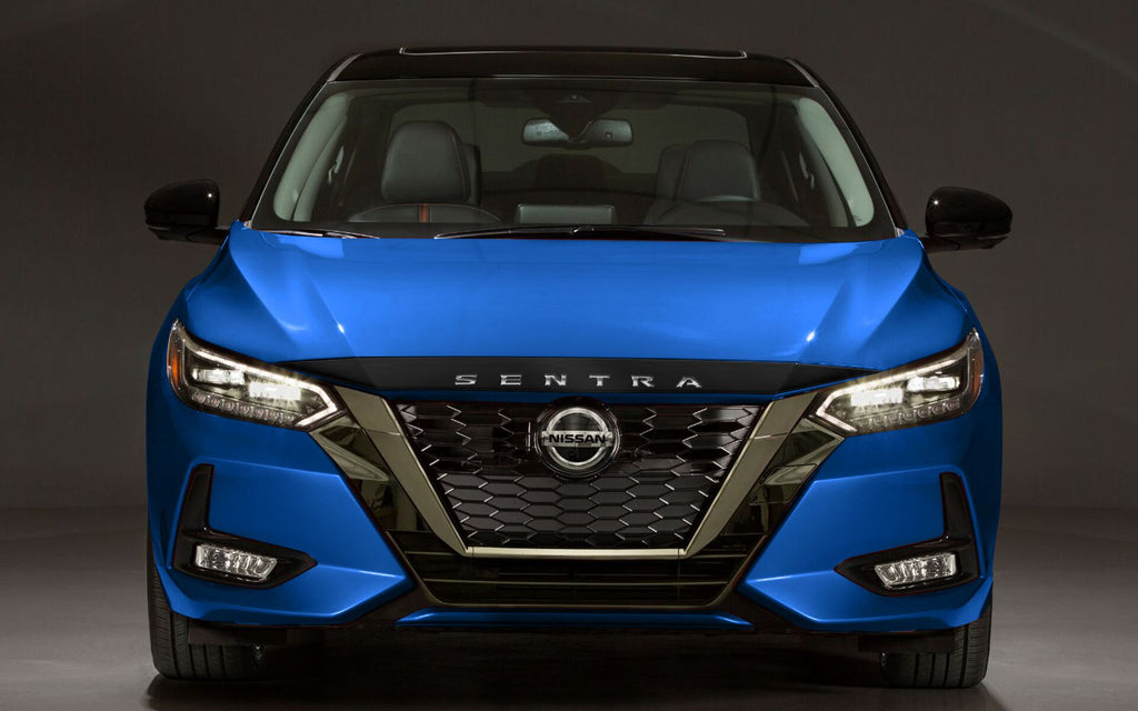 Hood Protector w/ Logo for 2020-2023 Nissan Sentra — 2