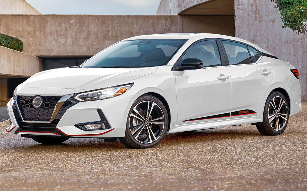 Rocker Trim Kit for 2020-2025 Nissan Sentra — 2