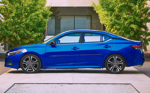 Azure C Body Side Moldings for 2013-2025 Nissan Sentra — 2