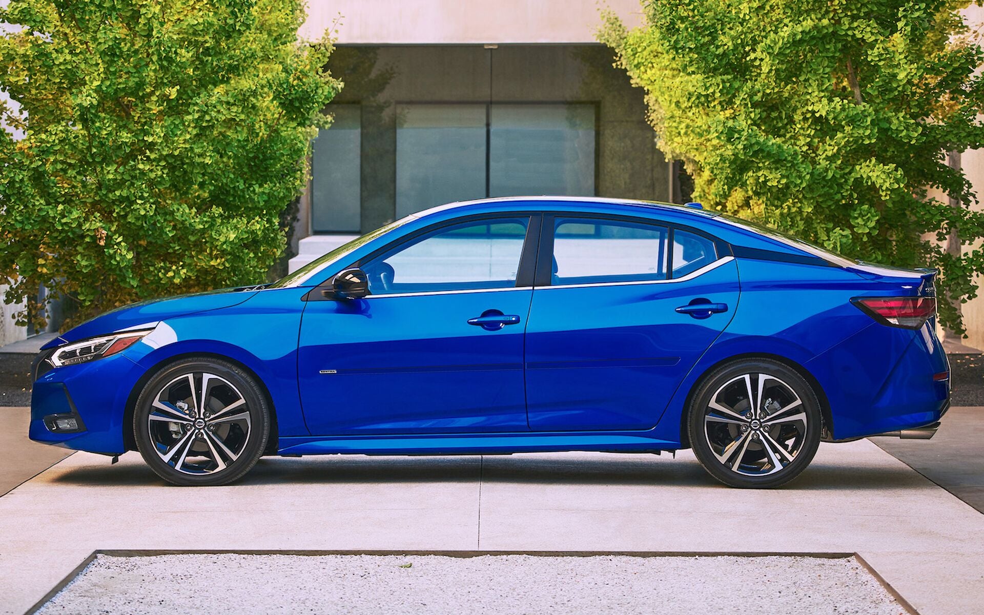 Azure S Body Side Moldings for 2013-2025 Nissan Sentra — 2