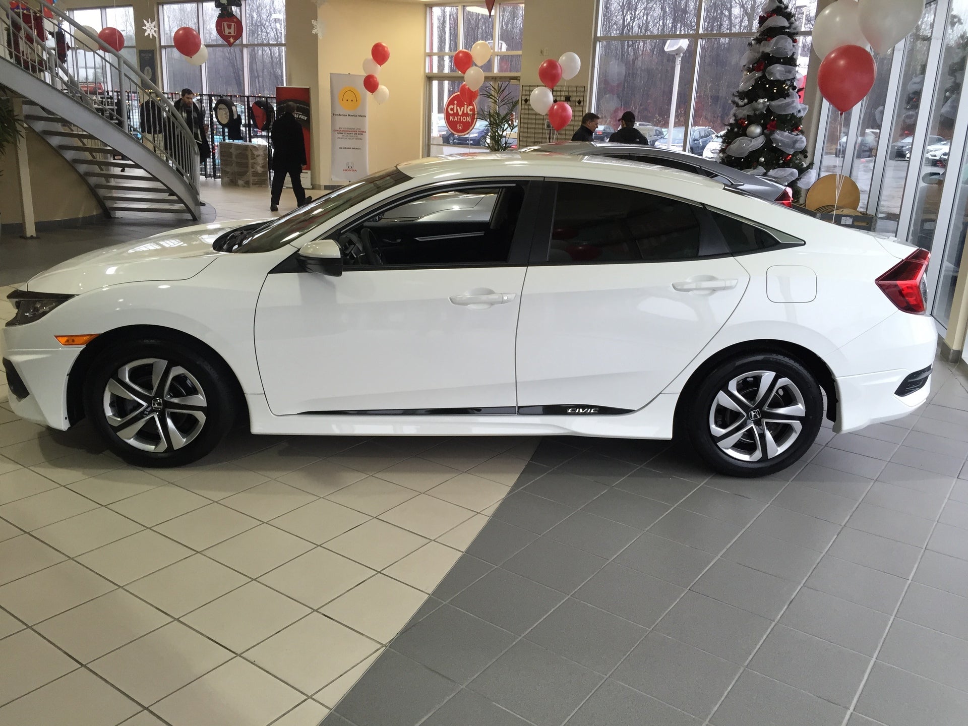 Rocker Trims for 2016-2021 Honda Civic — 3