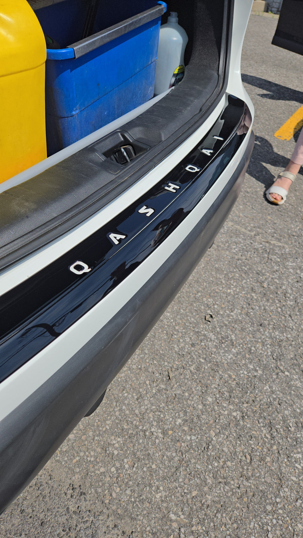 Bumper Protector w/ Logo for 2017-2024 Nissan Qashqai — 3