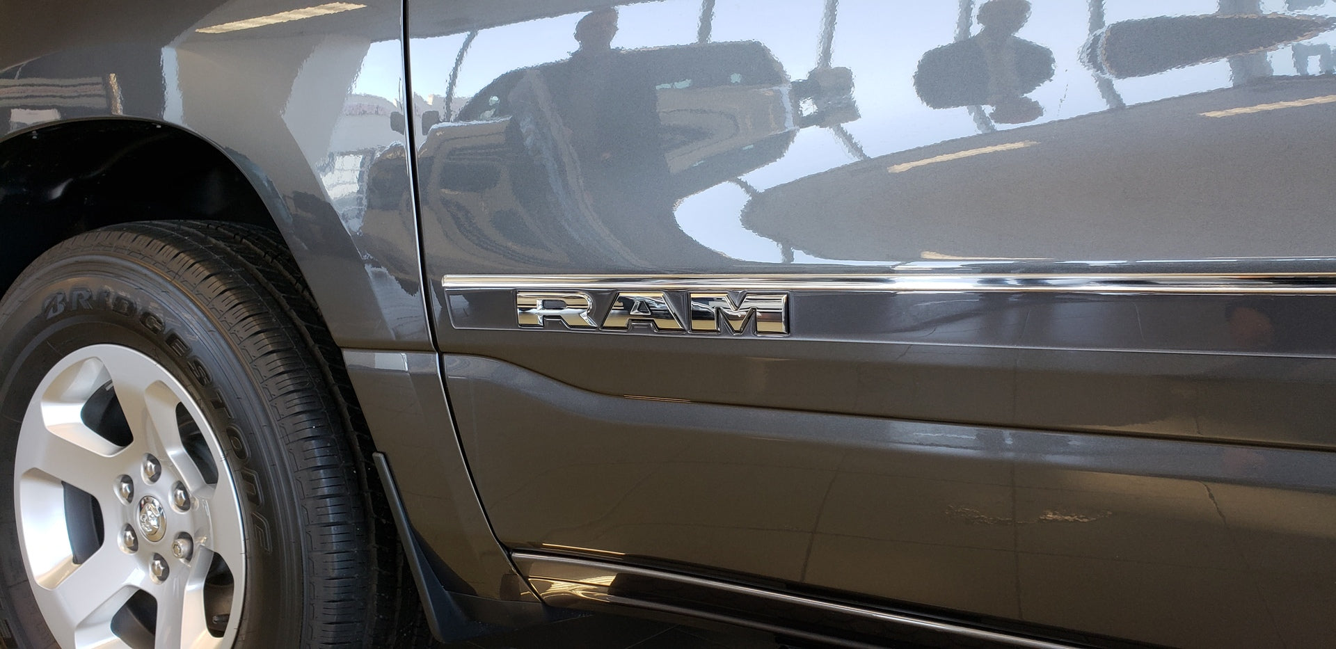 Azure C Body Side Moldings for 2019-2026 Ram 1500 (Quad Cab, Cut-Out) — 3