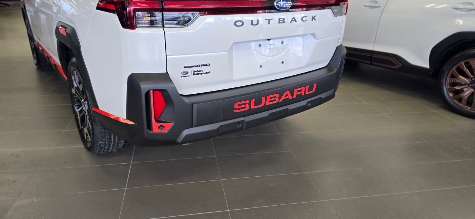Tailgate Logo for 2026 Subaru Outback — 2