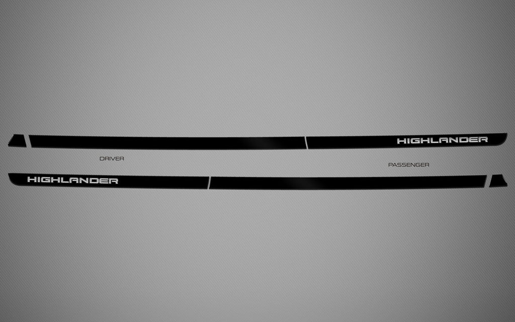 Rocker Trims for 2020-2026 Toyota Highlander — 3