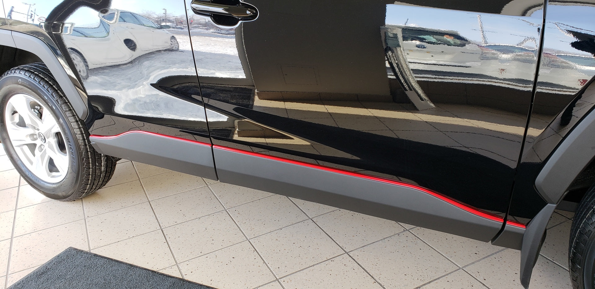 Rocker Trim Kit for 2019-2025 Toyota RAV4 — 8