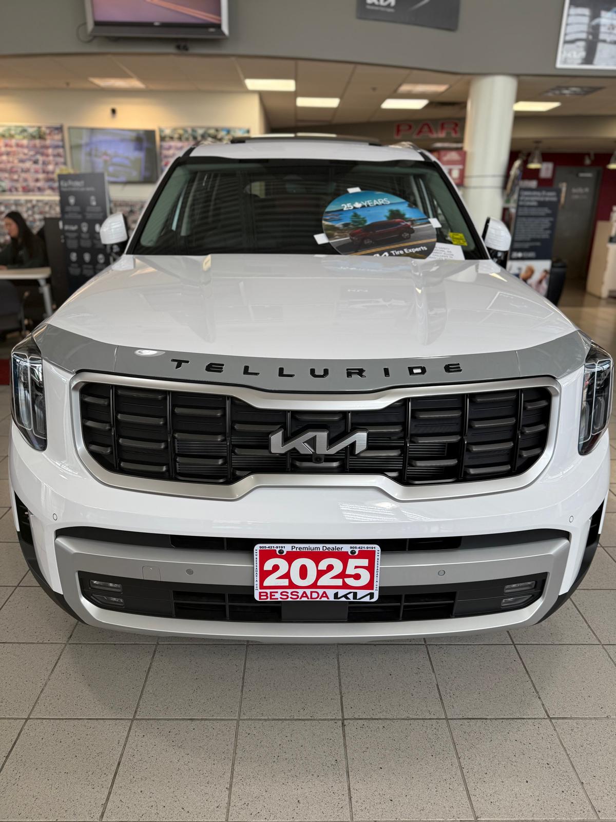 Hood Protector w/ Logo for 2023-2025 Kia Telluride — 2