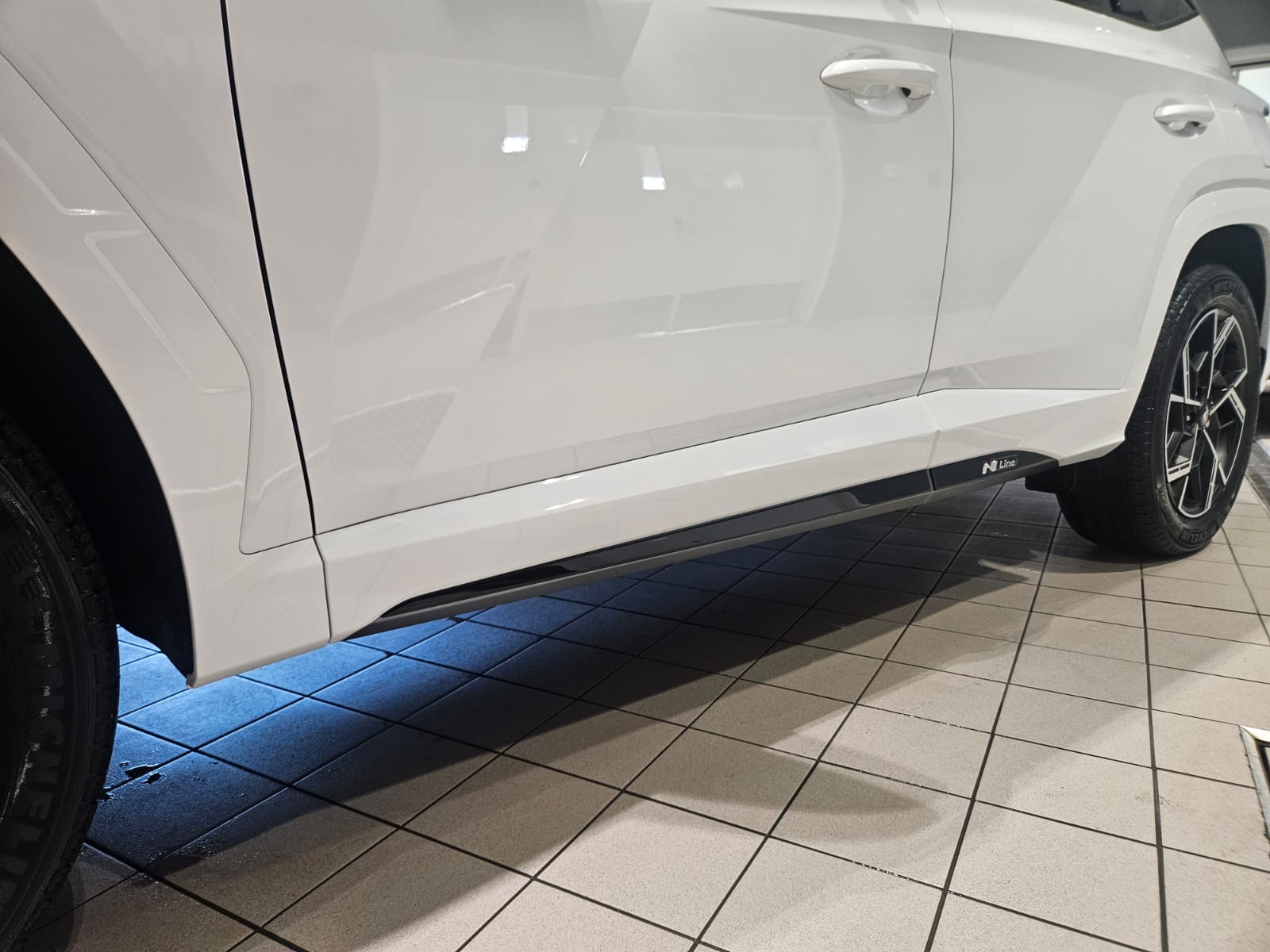 Rocker, Fender & Mirror Trim Kit for 2022-2026 Hyundai Tucson N Line — 7