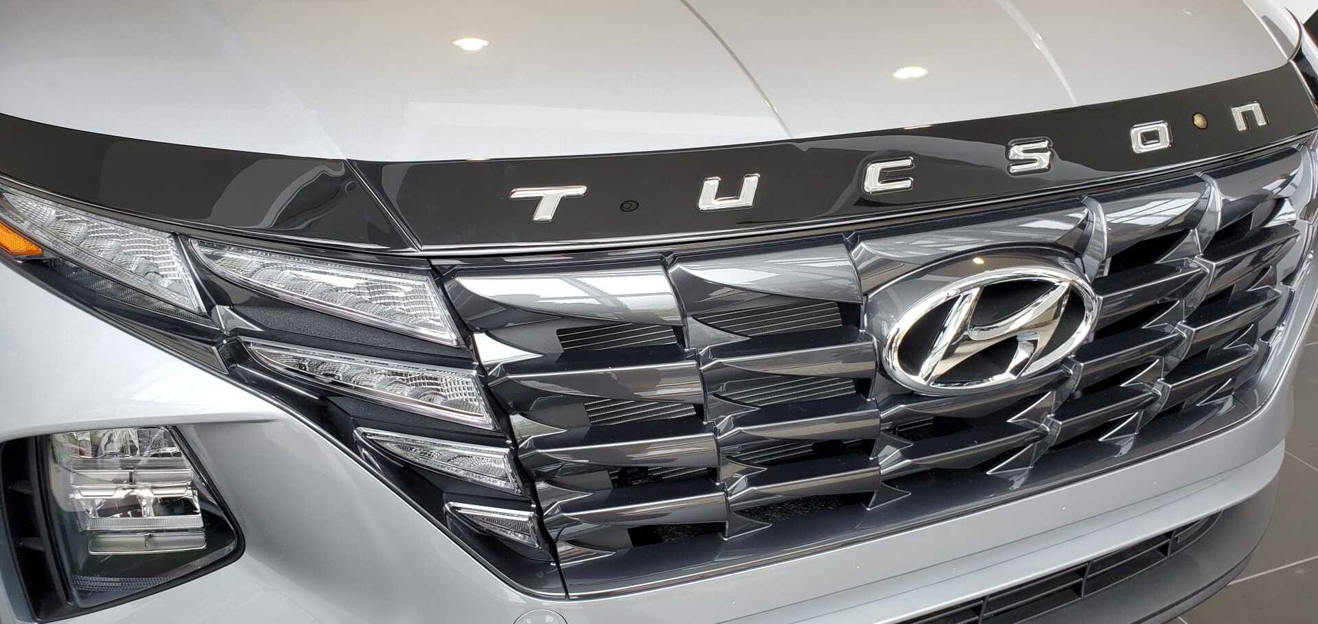 Hood Protector w/ Logo for 2022-2026 Hyundai Tucson — 2